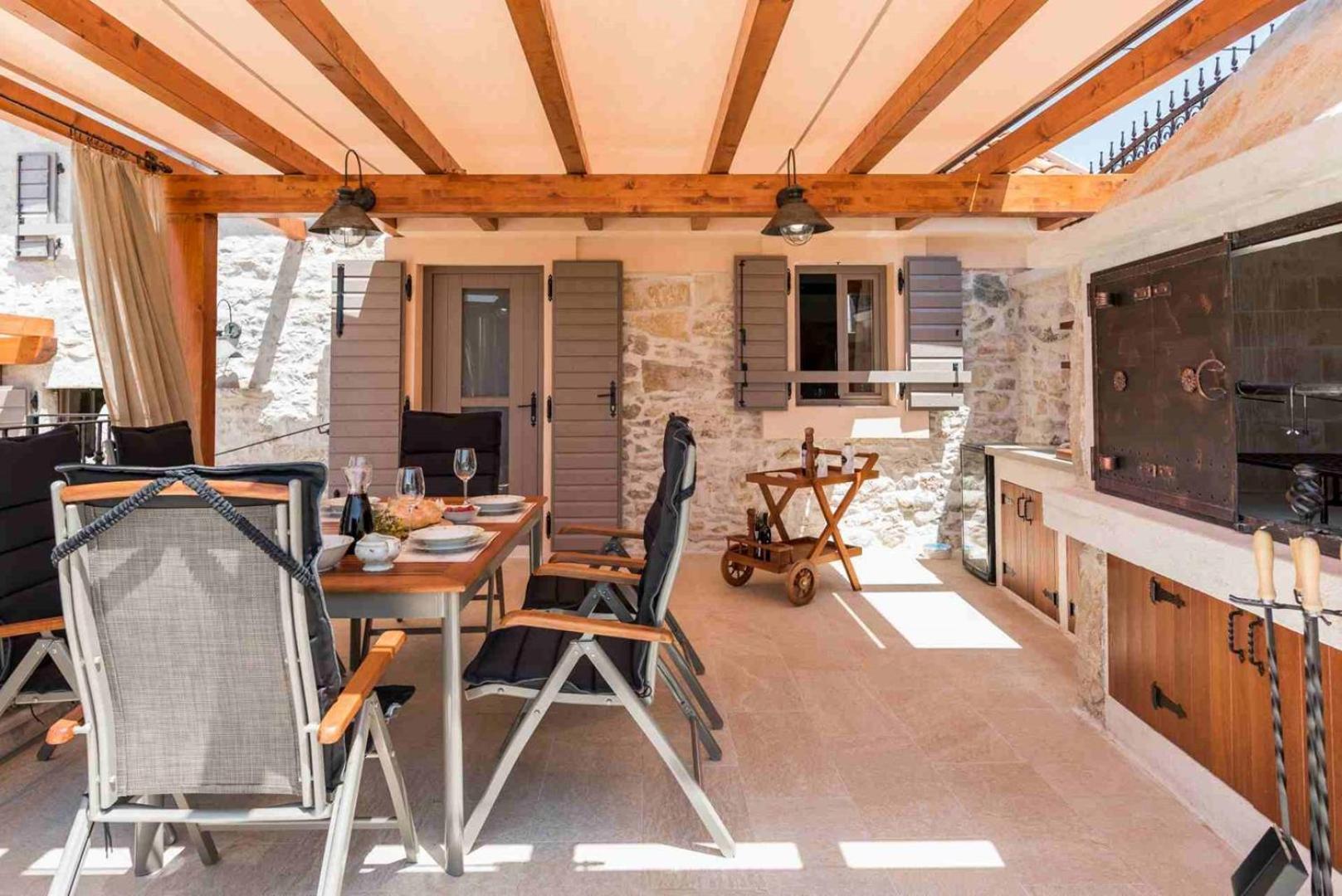 Luxury Villa Finessa Skradin 2 With Heated Pool, Jacuzzi And Sauna Exterior photo