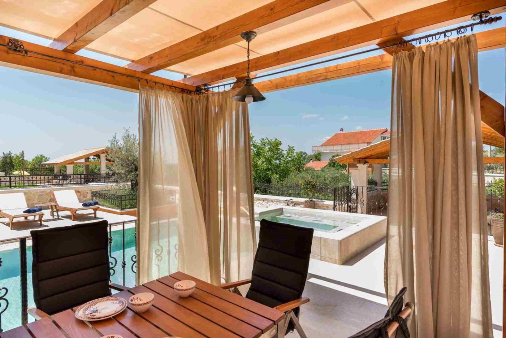 Luxury Villa Finessa Skradin 2 With Heated Pool, Jacuzzi And Sauna Exterior photo